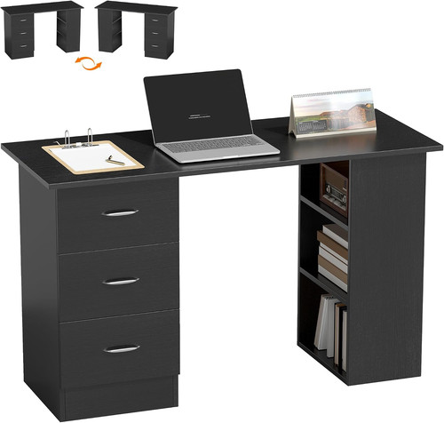 Computertisch mit schubladen - computertisch,
